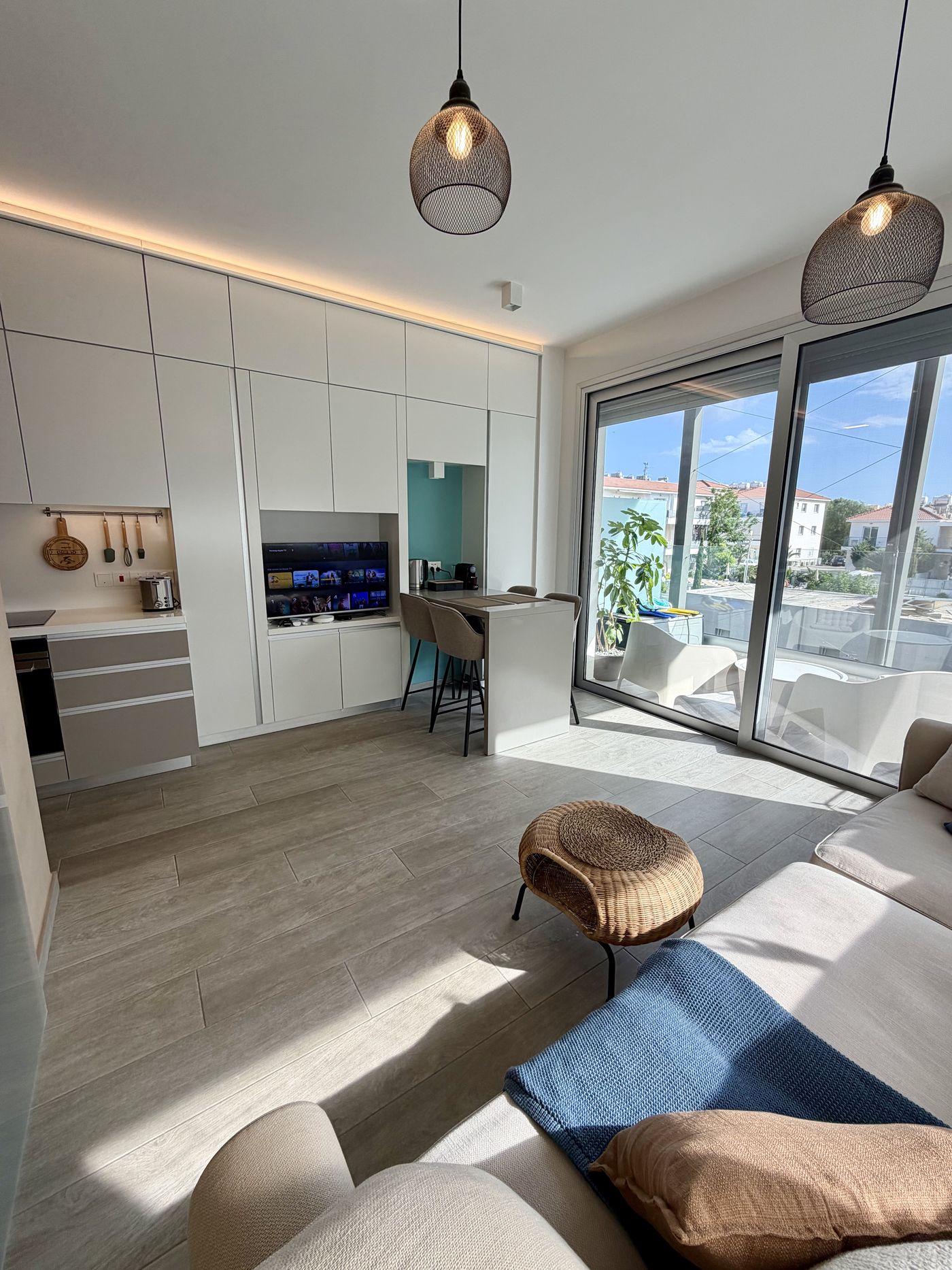 Galini apartment living room