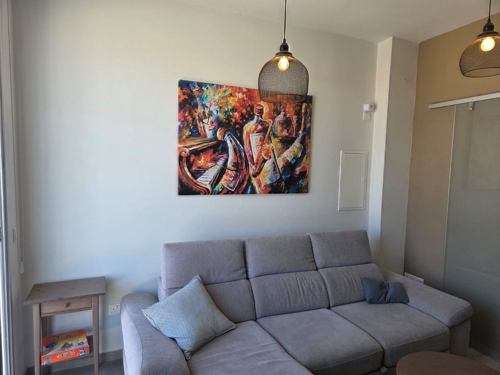 Halcyon apartment living room
