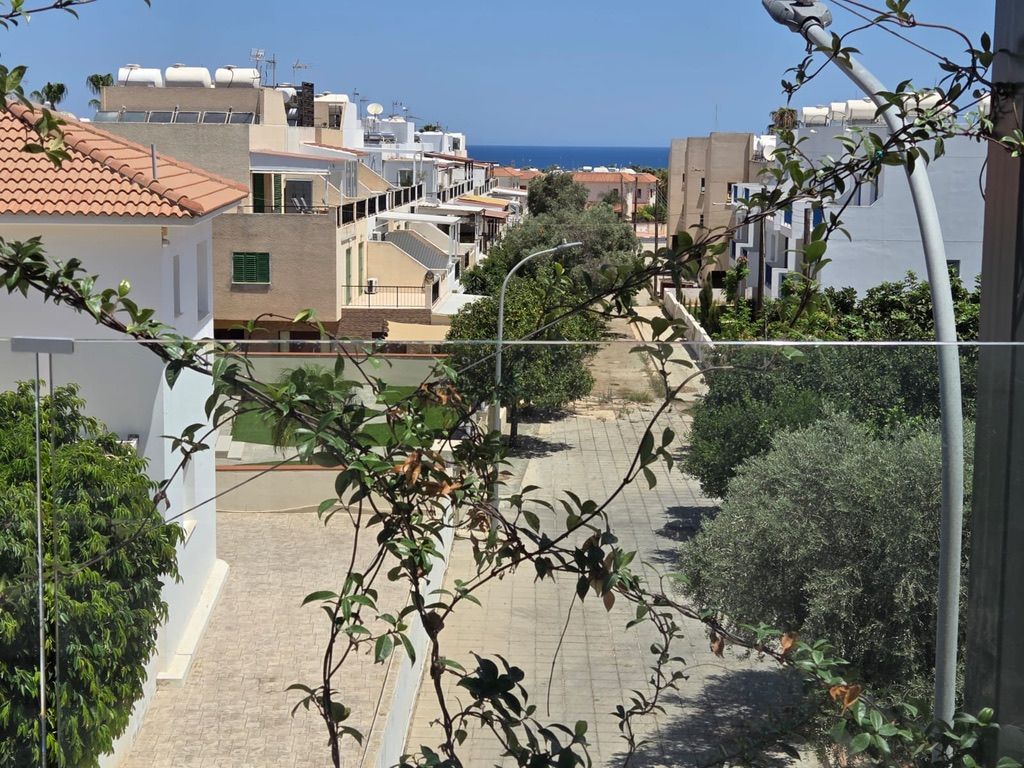 Sea view from the balcony